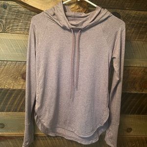 Athleta long sleeve hooded shirt